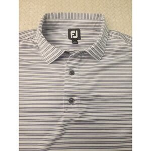 FootJoy Men's‎ Striped Golf Polo Shirt Magellan Collection